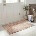SAFAVIEH Cape Cod Collection Area Rug - 2'3" x 4', Beige & Multi, Handmade Jute & Cotton, Woven Braided Design (CAP202B)