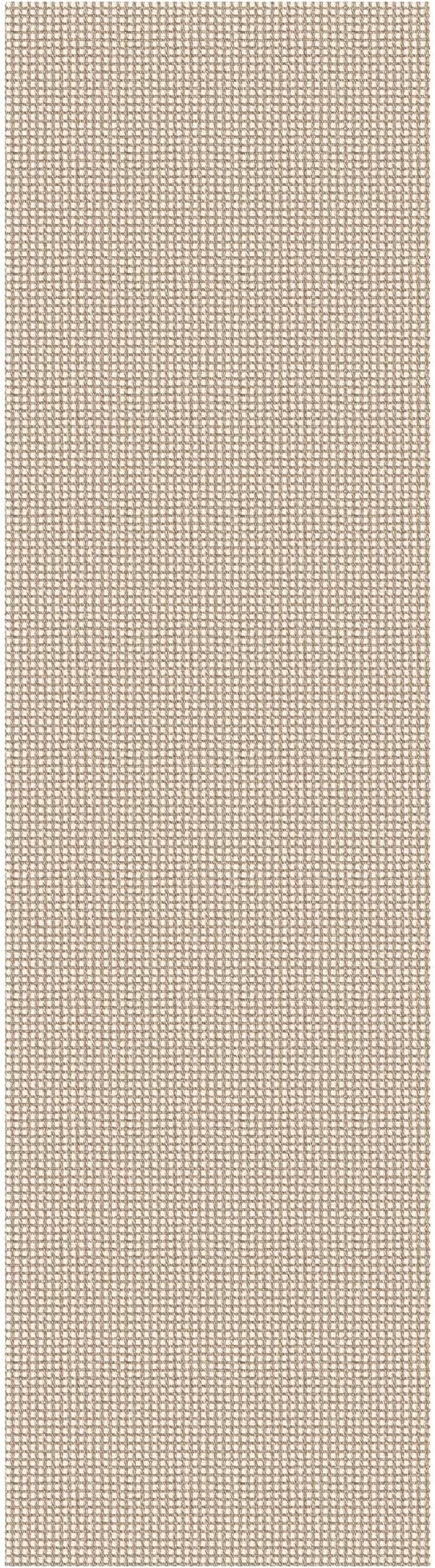 EARTHALL Woven Runner Rug 2.6x8 Ft Washable Runners for Hallways Wide Non Slip Rubber Backed Kitchen Runner Braided Indoor Floor Carpet for Entryway Hallway Kitchen Bedroom, Beige/Khaki