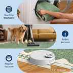 GarveeHome Scalloped 4x6 Rug Non-Slip Washable Low-Pile Carpet - Solid Sage Green Modern Rugs for Bedroom Living Room Nursery Kitchen Entryway Indoor Mat with Rubber Back