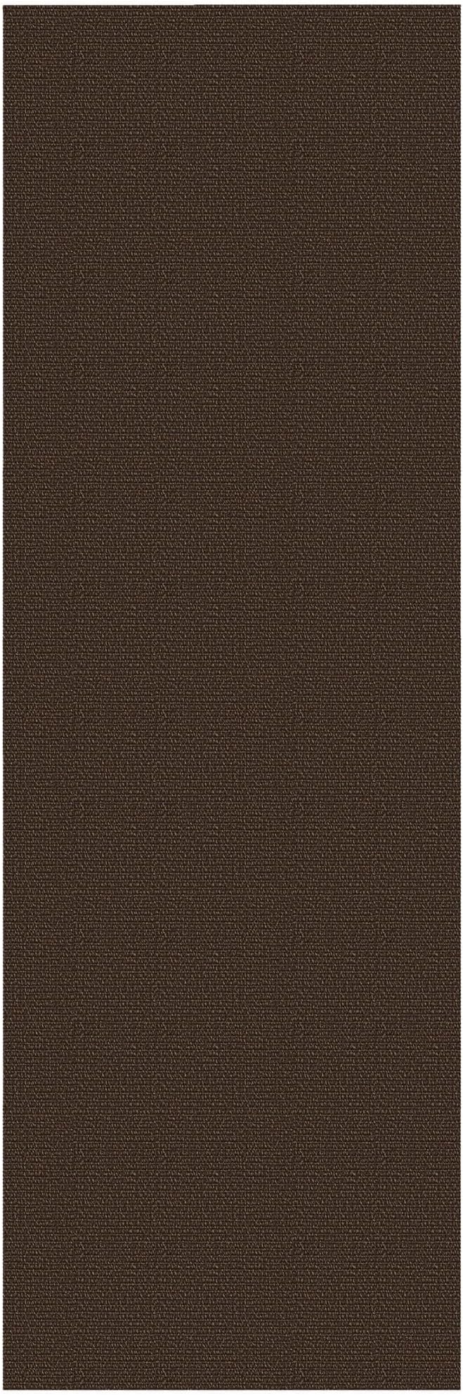 EARTHALL Washable Runner Rug 2x7 Ft Non Slip Runners for Hallways Cotton Rubber Backed Kitchen Runner Braided Indoor Floor Carpet Runners for Entryway, Hallway, Kitchen, Bedroom, Brown/Coffee