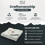 GOLD CASE Throw Blanket for Couch - 100% Recycled Turkish Cotton Blankets & Throws - Vintage Soft Throw Blankets for Living Room - Boho Decorative Woven Couch Blanket - 60x80 - Aqua