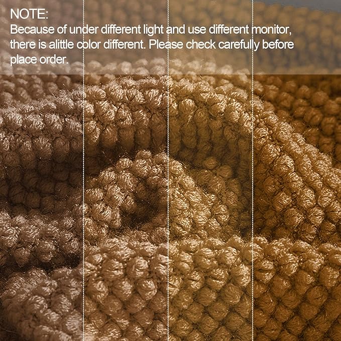 LOMAO Knitted Throw Blanket with Tassels Bubble Textured Lightweight Throws for Couch Cover Home Decor (Khaki, 60x80)