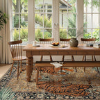 Moynesa Tiger 6x9 Rug, Washable Large Rugs for Living Room, Vintage Non Slip Boho Bedroom Area Rug, Ultra Thin Soft Indoor Floor Carpet for Dining Room Home Office, Camel