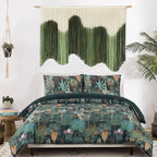 IOWER Large Macrame Wall Hanging Boho Wall Art Green Fiber Dip-Dyed Handmade Macrame Cord for Headboard Bedroom Living Room Fireplace 57" W x 39" L