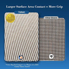 Veken 4x8 Ft Rug Pad Gripper for Hardwood Floors, Non Slip Rug Pads for Area Rugs, Thick Rug Grippers for Tile Floors, Under Carpet Anti Skid Mat, Keep Your Rugs Safe and in Place