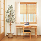 Kazeila Artificial Olive Tree 7FT Tall Faux Silk Plant for Home Office Decor Indoor Fake Potted Tree with Wood Branches and Fruits