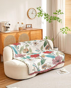 Erke Chair Recliner Cover Boho Throw Blanket Hippie Living Room Decor Wall Hanging Tapestry Outdoor Picnic Camping Rug Mattress Beach Towels Sofa Furniture Slipcover Bohemian 50”x70” The Floral