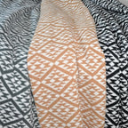 Knitted FullSize Throw Blanket - Lightweight Breathable Summer Soft Blanket of Polyester Imitation Cotton for Anti-Static,Luxury Throws for Bed, Couch and Sofa,Cozy Decorative Blankets,D3