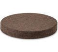Tromlycs Round Chair Seat Cushion Pad 16 inch for Circle Bistro Chairs Non Slip Foam Cushion Brown