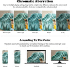NEWCOSPLAY Super Soft King Blanket Light Teal Premium Silky Flannel Fleece Leaves Pattern Lightweight Bed Blanket All Season Use (Light Teal, King(90"x110"))