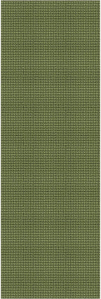 EARTHALL Woven Runner Rug 2x6 Ft Washable Runners for Hallways Cotton Non Slip Rubber Backed Kitchen Runner Braided Indoor Floor Carpet for Entryway, Hallway, Kitchen, Bedroom, Green