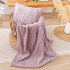 YUSOKI Sherpa Throw Blanket-3D Stylish Design Super Soft Fuzzy Cozy Warm Blanket Thick Plush Fluffy Furry Blankets for Teen Girls Women Couch Bed Sofa Chair Men Boys Gift(Rose Pink,50"x65")