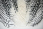 Jakalin Macrame Wall Hanging Black And White Dip Dyed Large Fiber Wall Art Macrame Wall Decor Boho Bedroom Living Room Wall Decor,59" W x 33" L