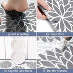 HEBE Kitchen Mat 20"x71" Anti Fatigue Floor Mat Runner Non Slip Kitchen Mats for Floor Waterproof Kitchen Rugs and Mats Ergonomic Cushioned Comfort Mat for Office,Sink,Laundry,Desk