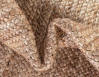 Unique Loom Braided Jute Collection Area Rug - Dhaka (2' 7" x 13' 1" Runner, Natural)