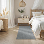 Runners Area Rug for Hallways 3x10 Feet Grey Washable Kitchen Runner Non Slip Hall Runners Entryway Runner Rugs Floor Carpet for Indoor Backdoor Bedroom Kitchen