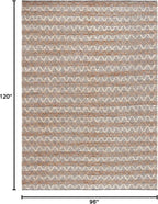 SAFAVIEH Area Rug 8x10 - Natural Fiber Collection - Large - Natural & Black, Handmade Flat Weave Jute, Farmhouse Geometric Design, Ideal for Living Room, Bedroom, Dining Space (NF382A)