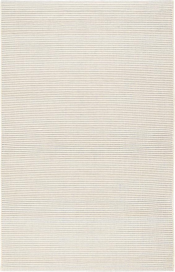 Dash and Albert Haverhill Cotton Area Rug - 2' x 3' French Blue Solid Handwoven Accent Rug - Durable, High Traffic Areas Hallway, Living Room, Stairs, Bedroom