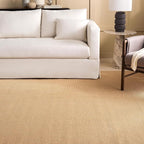 Martha Stewart x SAFAVIEH Area Rug Collection - 9' x 13', Natural Brown, Sisal & Jute, Farmhouse Style, Ideal for Living Room, Bedroom, Office, Dining Space (MSR9501A)