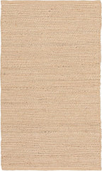 Nourison Home Natural Jute Bleached 3' x 5' Area Rug - Easy Clean, Non Shedding, Bed Room, Living Room, Dining Room, Kitchen (3' x 5')