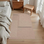 Easy Jute Rug 4x6: Indoor Outdoor Natural Boho Area Rugs for Living Room Patio Washable - Farmhouse Neutral Contemporary Carpet Mat for Entryway Bedroom Kitchen Backyard Sunroom Non Slip