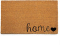 PLUS Haven Coconut Coir Home Entrance Door Mat – 17.5" x 30" | Home Sweet Home Heavy-Duty Doormat for Indoor & Outdoor Use | Durable & Eco-Friendly