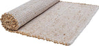 Savi Home Jute Cotton Hand Woven Area Runner Rug 2'x4.3', Natural Fibers, Rustic Farmhouse Style Rug, Vintage Bohemian Decor Rug for Bedroom, Dinning Room, Hallway, Office