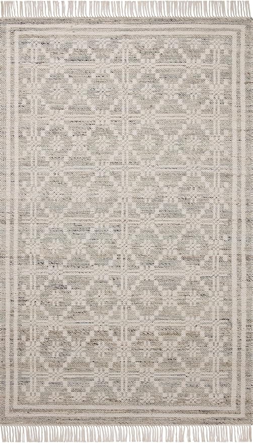 Loloi Angela Rose Rivers Collection RIV-02 Lagoon/Ivory 2'-6" x 7'-6" Reversible Runner Rug