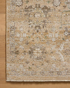 Loloi Magnolia Home by Joanna Gaines Pace Collection PAC-07 Sunset/Stone 9'-6" x 9'-6" Round Area Rug