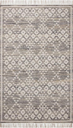Loloi Angela Rose Rivers Collection RIV-01 Denim/Ivory 5'-0" x 7'-6" Reversible Area Rug