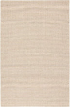 Dash and Albert Haverhill Cotton Area Rug - 3' x 5' Neutral Solid Handwoven Accent Rug - Durable, High Traffic Areas Hallway, Living Room, Stairs, Bedroom