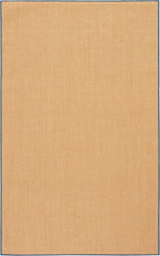 Martha Stewart x SAFAVIEH Area Rug Collection - 5' x 7', Natural & Navy, Sisal & Jute, Farmhouse Style, Ideal for Living Room, Bedroom, Office, Dining Space (MSR9501D)