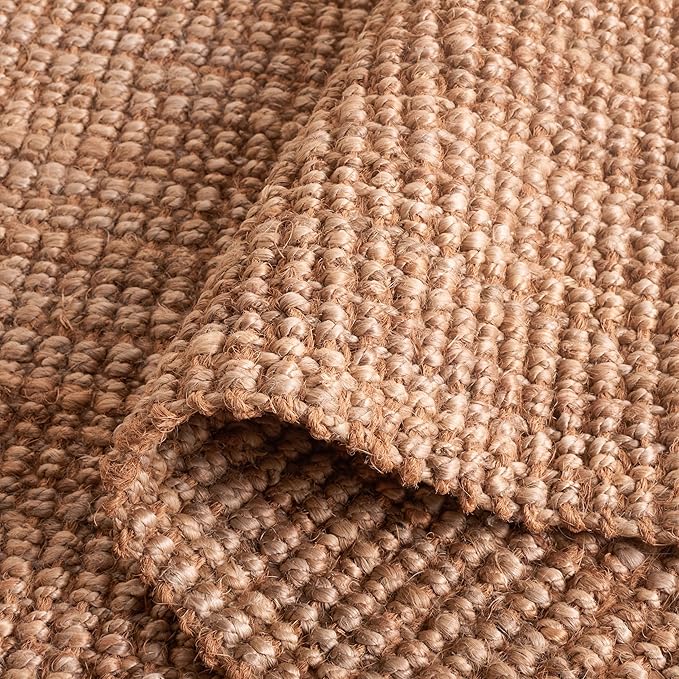 SAFAVIEH Natural Fiber Collection Runner Rug - 2'3" x 8', Tan, Geometric Design, Ideal for High Traffic Areas in Entryway, Kitchen & Bathroom (NF676A-28)