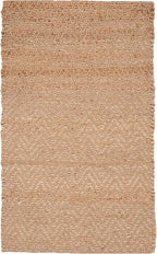 SAFAVIEH Natural Fiber Collection Accent Rug - 3' x 5', Natural, Handmade Farmhouse Fringe Jute, Ideal for High Traffic Areas in Entryway, Living Room, Bedroom (NF731A)