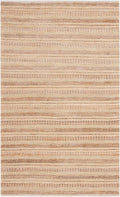 SAFAVIEH Natura Collection Area Rug - 6' x 9', Natural & Beige, Rustic Farmhouse Design, Handmade Wool & Jute, Ideal for The Living Room, Bedroom, Dining Room (NAT501A-6)