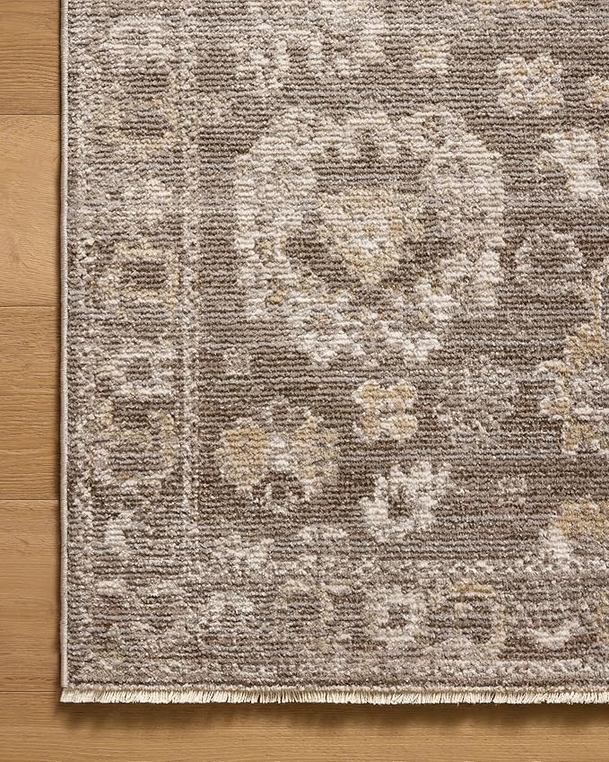 Loloi Magnolia Home by Joanna Gaines Pace Collection PAC-03 Taupe/Wheat 7'-10" x 10' Area Rug