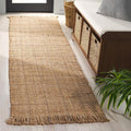 SAFAVIEH Natural Fiber Collection Area Rug - 2'3" x 8' Runner, Natural, Handmade Jute, Ideal for Living Room, Hallway, Foyer, Entryway, Bedroom (NF602A)