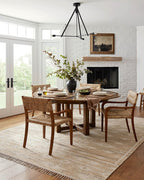 Loloi Angela Rose Rivers Collection RIV-04 Natural/Ivory 2'-6" x 7'-6" Reversible Runner Rug