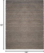 SAFAVIEH Area Rug 10x14 - Natural Fiber Collection - Large - Beige, Handmade Jute, Braided Woven Design, Ideal for Living Room, Bedroom (NF212B)
