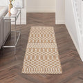 Nourison Home Positano Jute 2' x 6' Area Rug - Easy Clean, Non Shedding, Bed Room, Living Room, Dining Room, Kitchen (6' Runner)