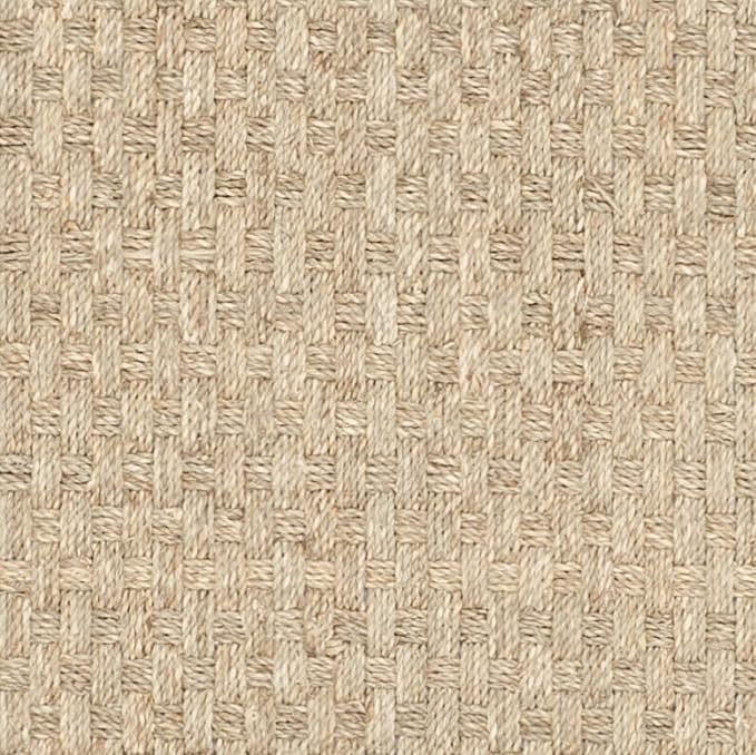 SAFAVIEH Area Rug 5x8 - Natural Fiber Collection - Natural & Grey, Seagrass, Basketweave Pattern with Border (NF114P)