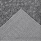 Better Trends Chenille Bedspread Set 3 Pieces Gray 100% Cotton King Size Bedspread Medallion Pattern 2 King Shams Luxurious Feel Perfect for Gifting All Seasons, Machine Washable, Rio Collection