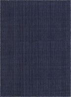 Unique Loom Braided Jute Collection Classic Quality Made Natural Hand Woven Area Rug (12' 2 x 16' 0 Rectangular, Navy Blue)