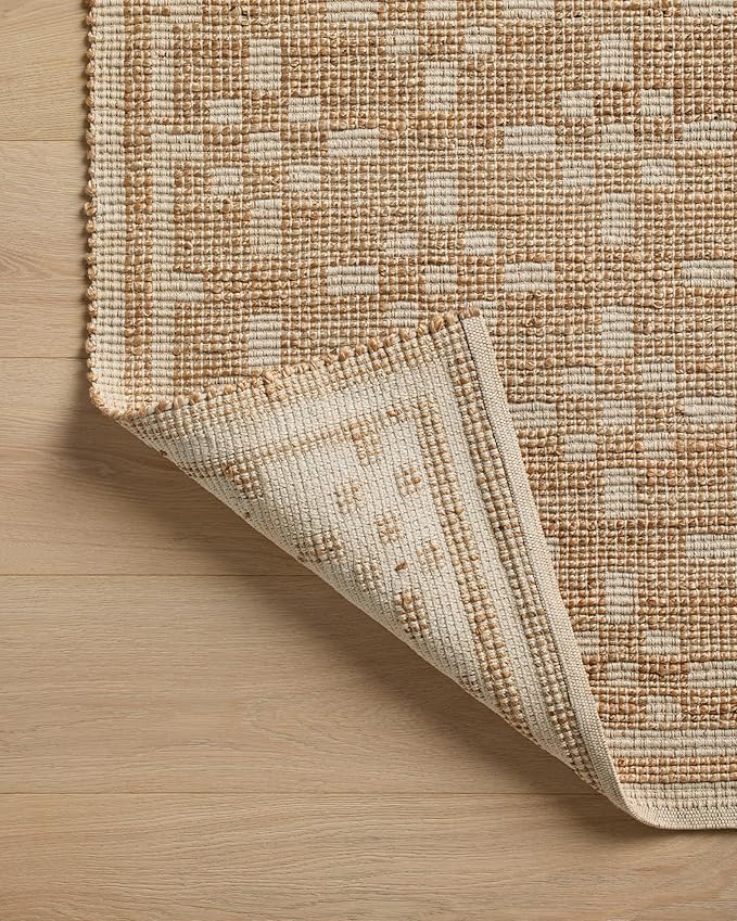 Loloi Chris Loves Julia Judy Collection JUD-07 Natural/Ivory 9'-3" x 13' Area Rug
