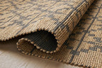 Loloi Chris Loves Julia Judy Collection JUD-05 Natural/Graphite 9'-3" x 13' Area Rug