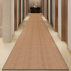 18ft Hallway Runner Rug Mat Non Slip, Rubber Backed Absorbent Floor Rug Carpets, Runner for Entryway Porch Backyard Dining Room, Camel