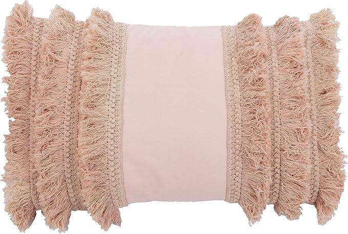 Safavieh Grema 12 x 20-inch Pink Bohemian Decorative Throw Pillow