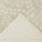 Better Trends Chenille Bedspread Set 3 Pieces Ivory 100% Cotton King Size Bedspread Medallion Pattern 2 King Shams Luxurious Feel Perfect for Gifting All Seasons, Machine Washable, Rio Collection