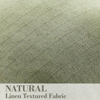 18x18 Linen Pillow Covers Sage Green Pack of 2 Farmhouse Boho Neutral Accents Striped Textured Square Decorative Throw Pillow Cases for Living Room Couch Bed Home Decor