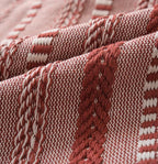 Boho Lumbar Pillow Covers 14x36 Long, Farmhouse Decorative Couch Pillow Cases, Rust Accent Pillows of Bed, Sofa Bedroom Living Room Home Decor Cushion Cover, Pack of 1